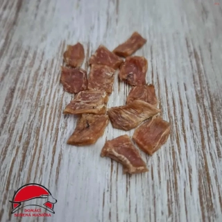Domácí sušené lupínky z krůtího prsíčka cca 200 ks (50g)