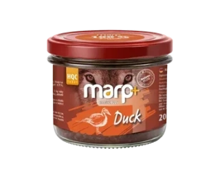 Marp Holistic Plus - 100% kachna ve sklenici pro psy 200g