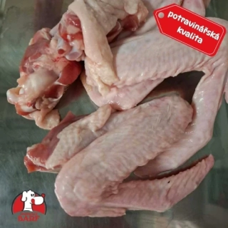 Kachní Křídla (650 - 700g) -potravinářská kvalita