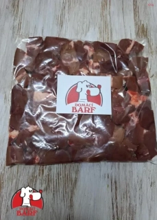 Farmářské vepřové ledvinky – malé kostky (500g)