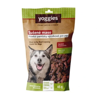 Hovězí výcvikové pamlsky Yoggies 45g